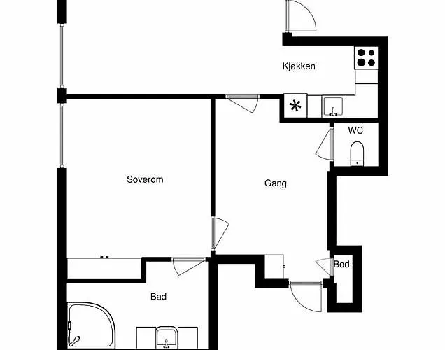 Apartament Apartment Bergen Central Bergen